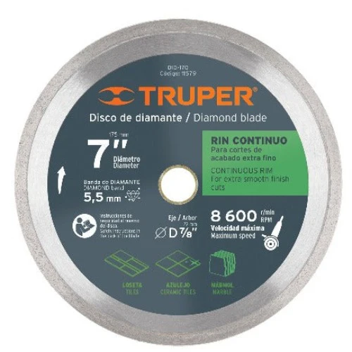 DISCO GRANDE TRUPER 7 PULG