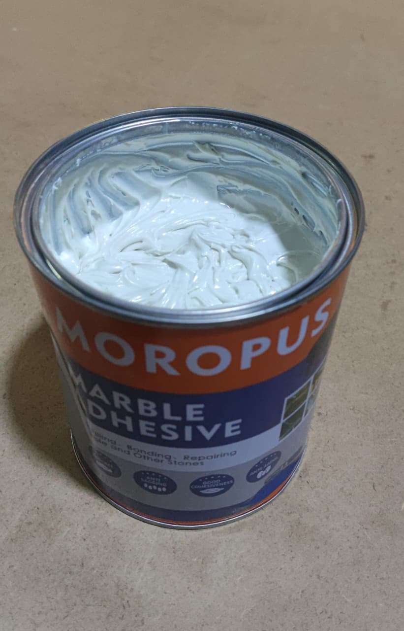 RESINA BLANCA PARA CORTE 45° DE 1250 GR