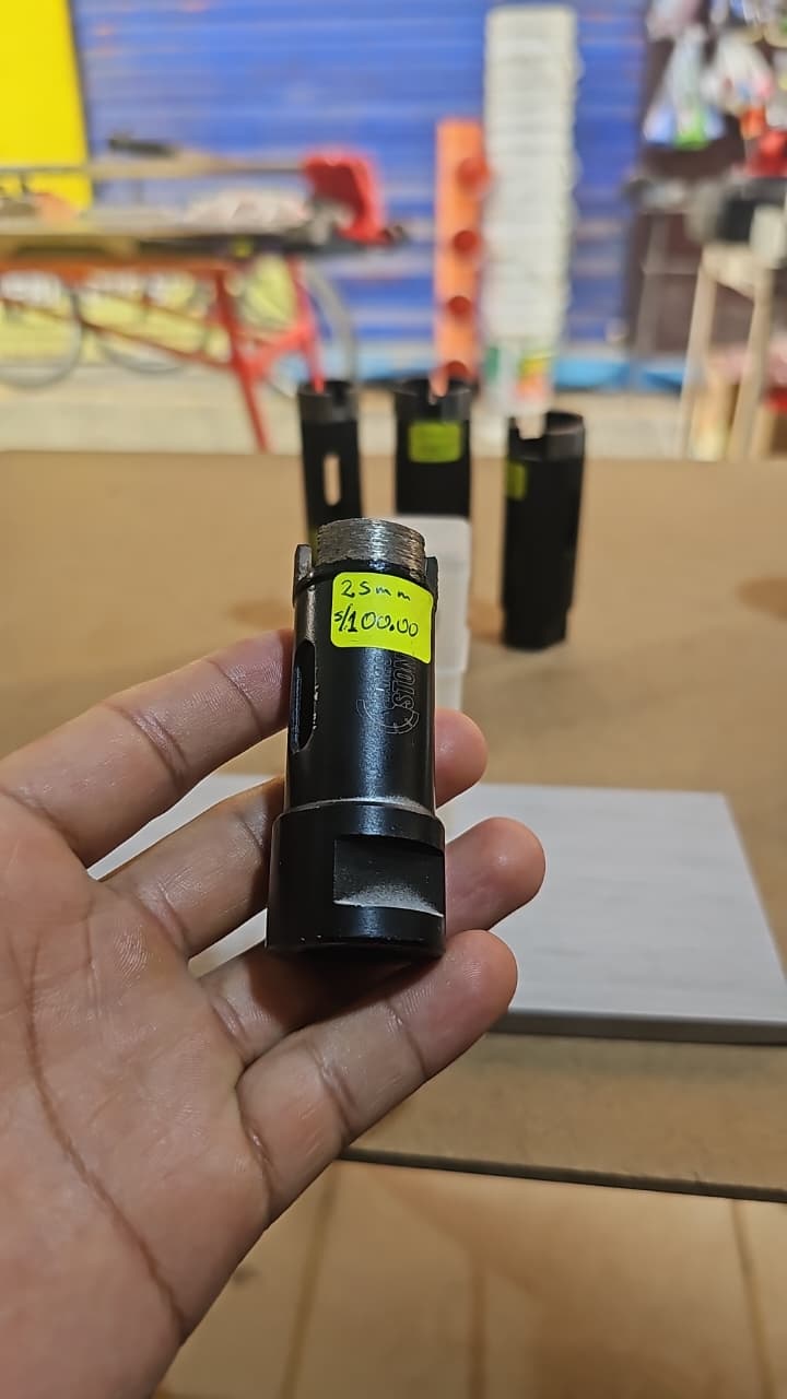 BROCA DIAMANTADA PARA GRANITO 25MM