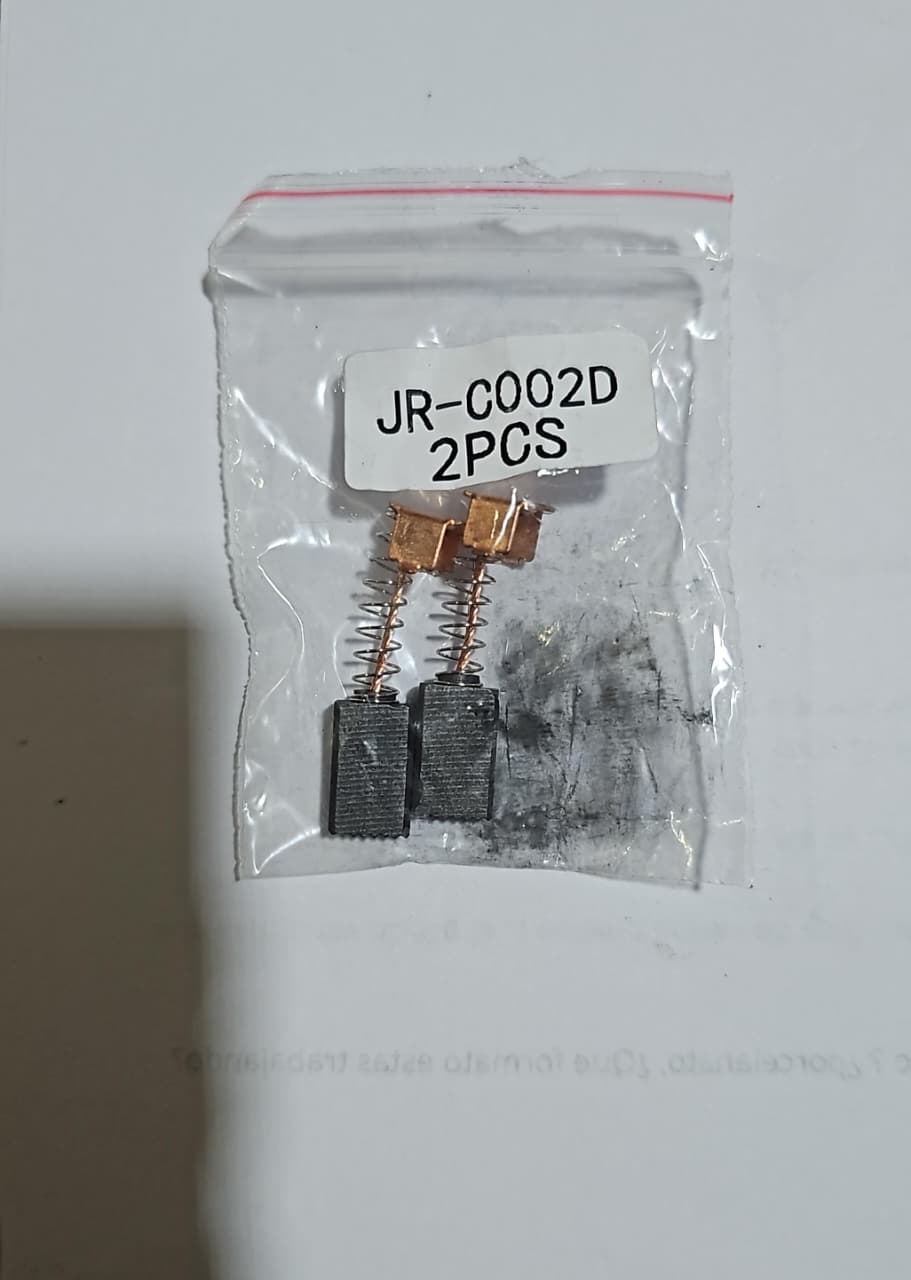 CARBONES GENERICOS BLACK DECKER JR-C002D