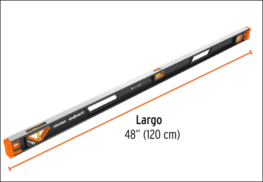 NIVEL MAGNETICO TRUPER EXPERT 120CM
