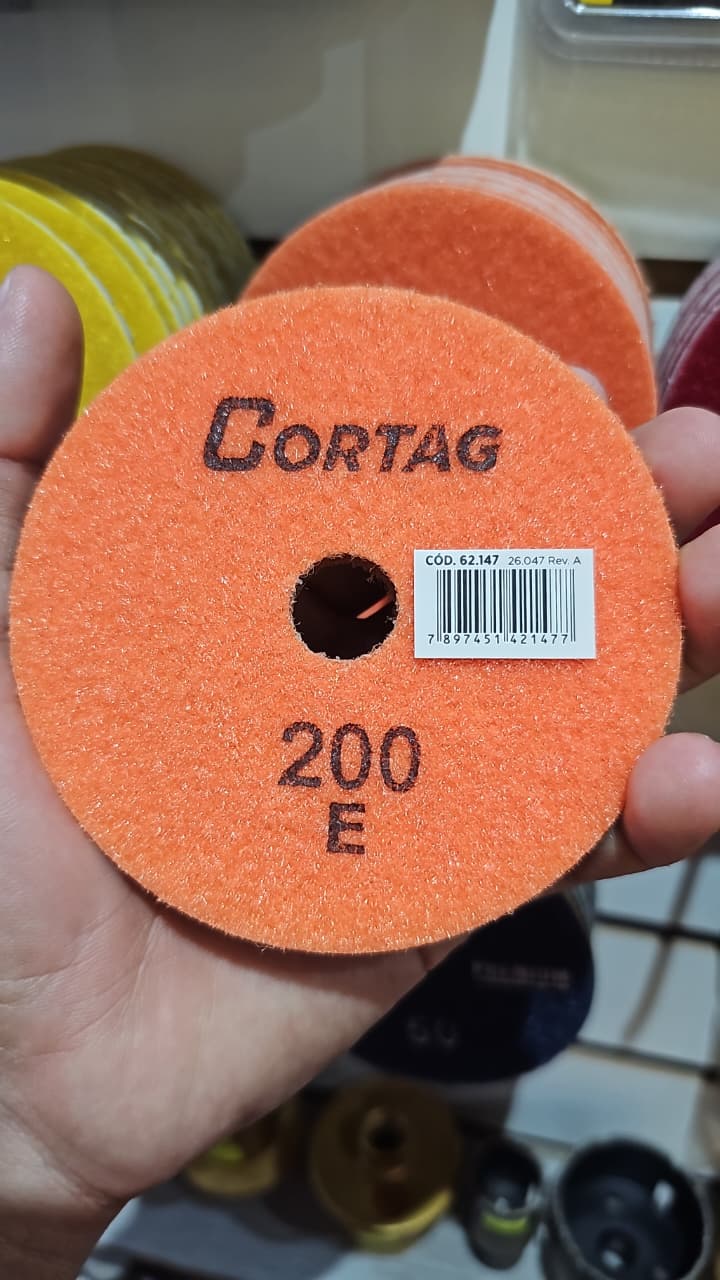 DISCO PULIDOR 200 E CORTAG