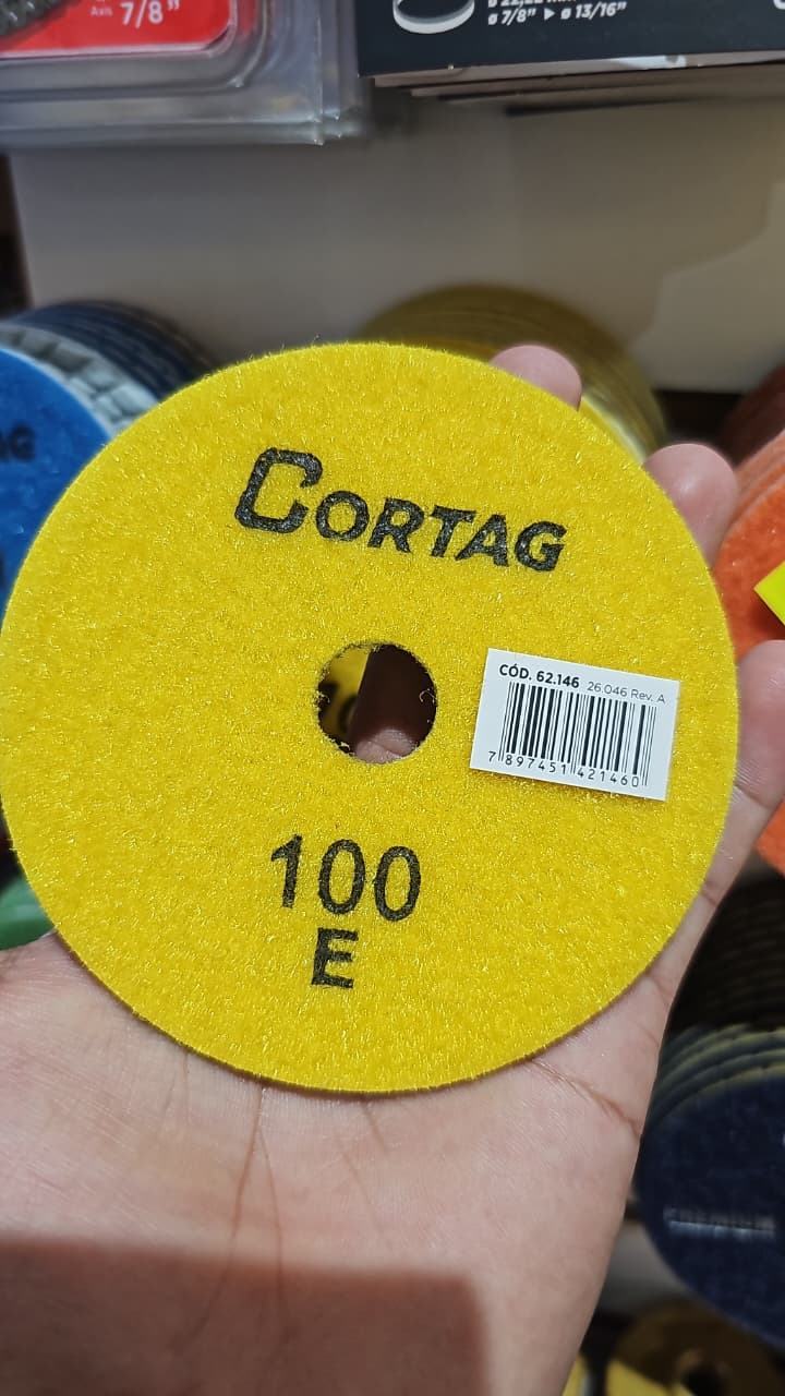 DISCO PULIDOR 100 E CORTAG