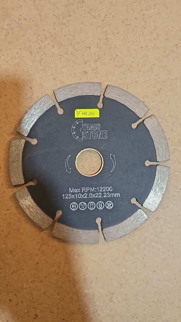 DISCO SEGMENTADO PARA GRANITO 5''