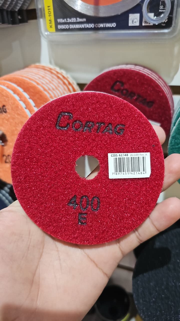 DISCO PULIDOR 400 E CORTAG