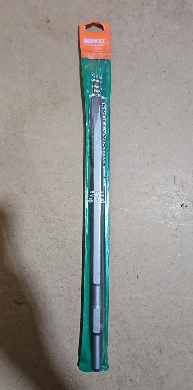 CINCEL PUNTA HEXAGONAL DENACET 40CM