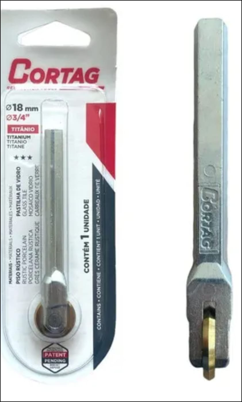 RODEL DE TITANIO CORTAG 18MM