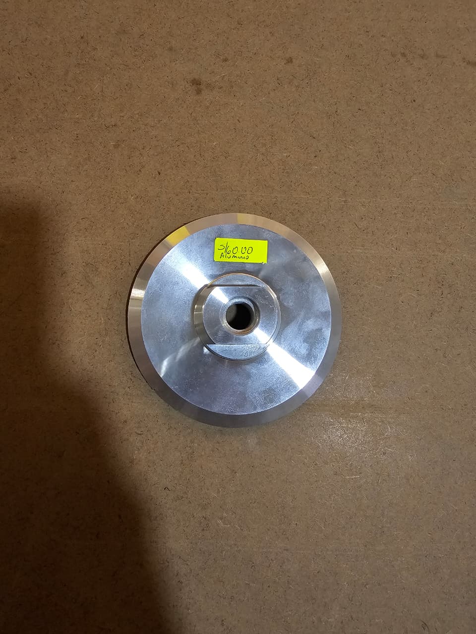 BASE DE ALUMINIO PARA DISCO PULIDOR