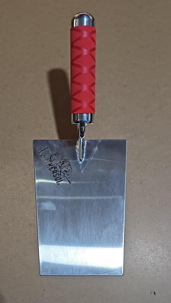 PLANCHA PARA BATIR INOX CON MANGO